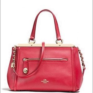 Coach Lex Smooth Leather Satchel